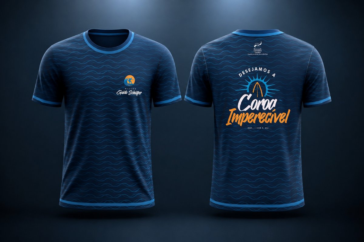 Camiseta Missão Venerável Guido Schäffer 3.0